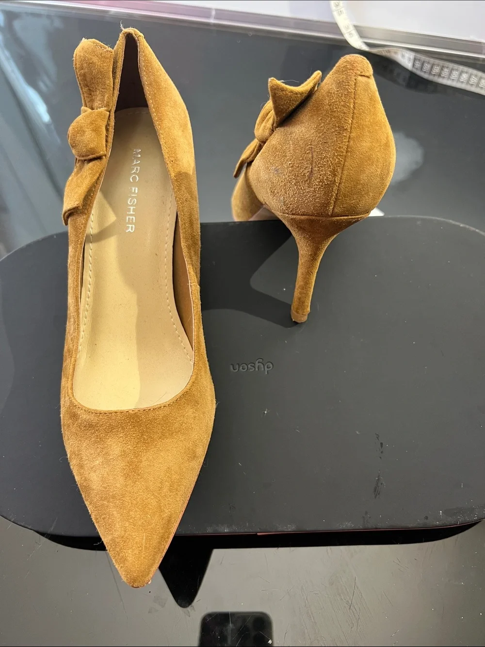 Marc Fisher suede pumps